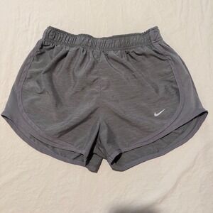 Nike‎ Women's Running Dry Tempo Shorts Gray Size Small